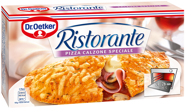 Pizza Calzone Dr Oetker (636x636), Png Download