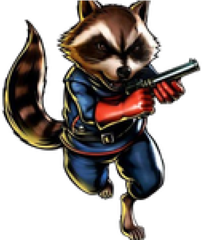 Rocket Marvel Vs Capcom 3 (640x480), Png Download