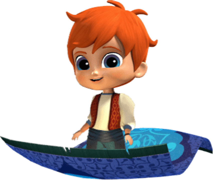 Free Png Download Shimmer And Shine Zac On Flying Carpet - Shimmer And Shine Zac And Kaz (851x720), Png Download