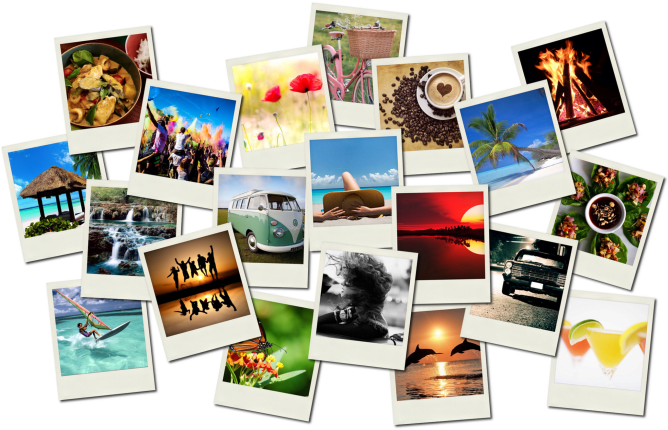 I Will Create A Polaroid Photo Montage For You - Montage Photos Polaroid (680x453), Png Download