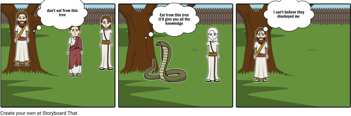 Paradise Lost - Cartoon (1164x385), Png Download