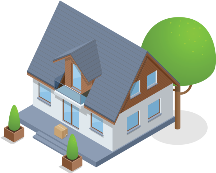 House (1000x667), Png Download