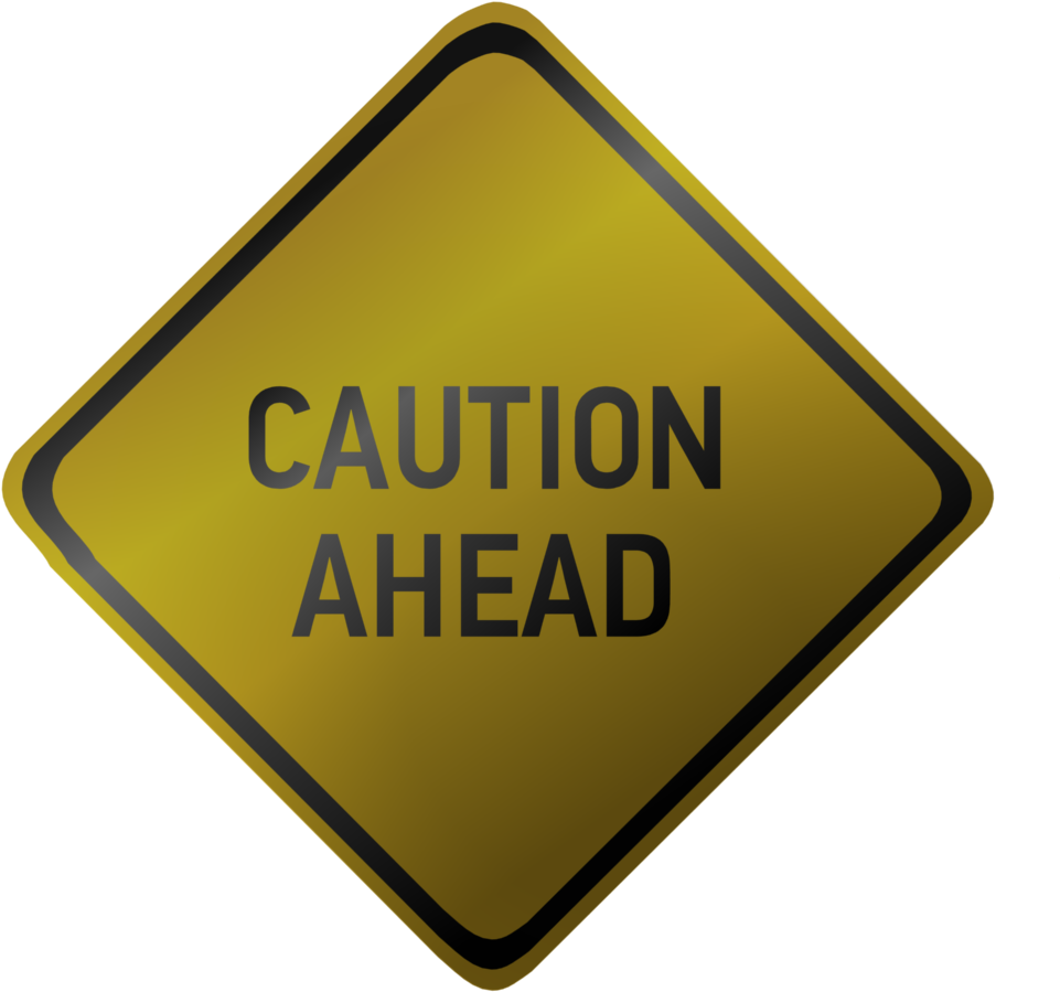 Caution Signs - - Sign (1920x1080), Png Download