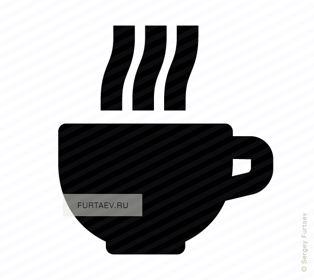 Coffee Cup Icon - Medal (620x553), Png Download