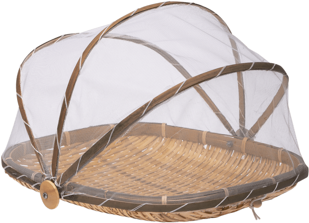 Bamboo Fruit Basket - Storage Basket (640x960), Png Download
