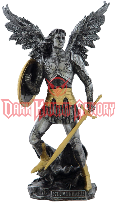 Seven Archangel Statues (733x733), Png Download