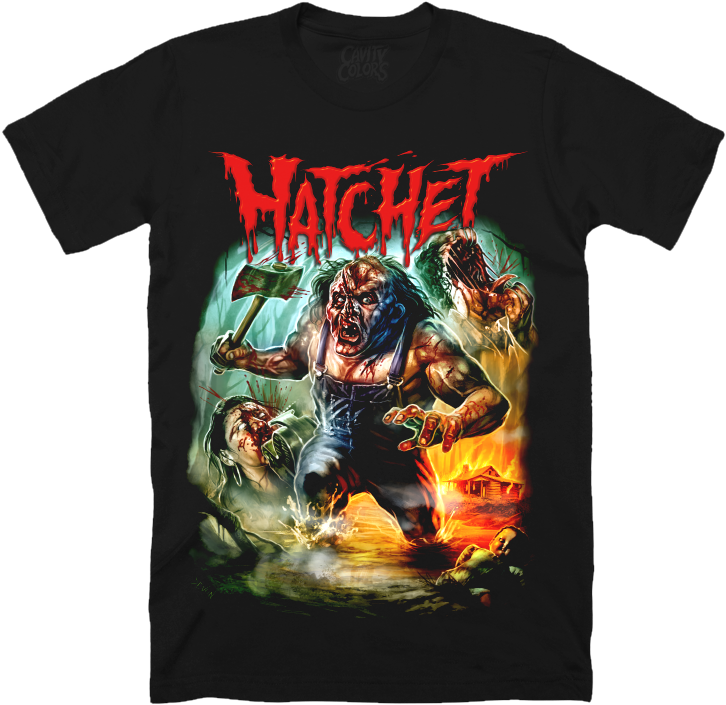 Hatchet - T-shirt - Frost Make Nebraska Great Again (828x758), Png Download