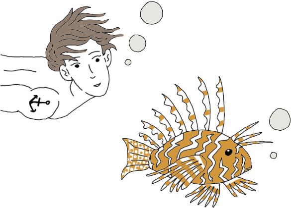 Fish Dream Meaning - Cartoon (600x600), Png Download