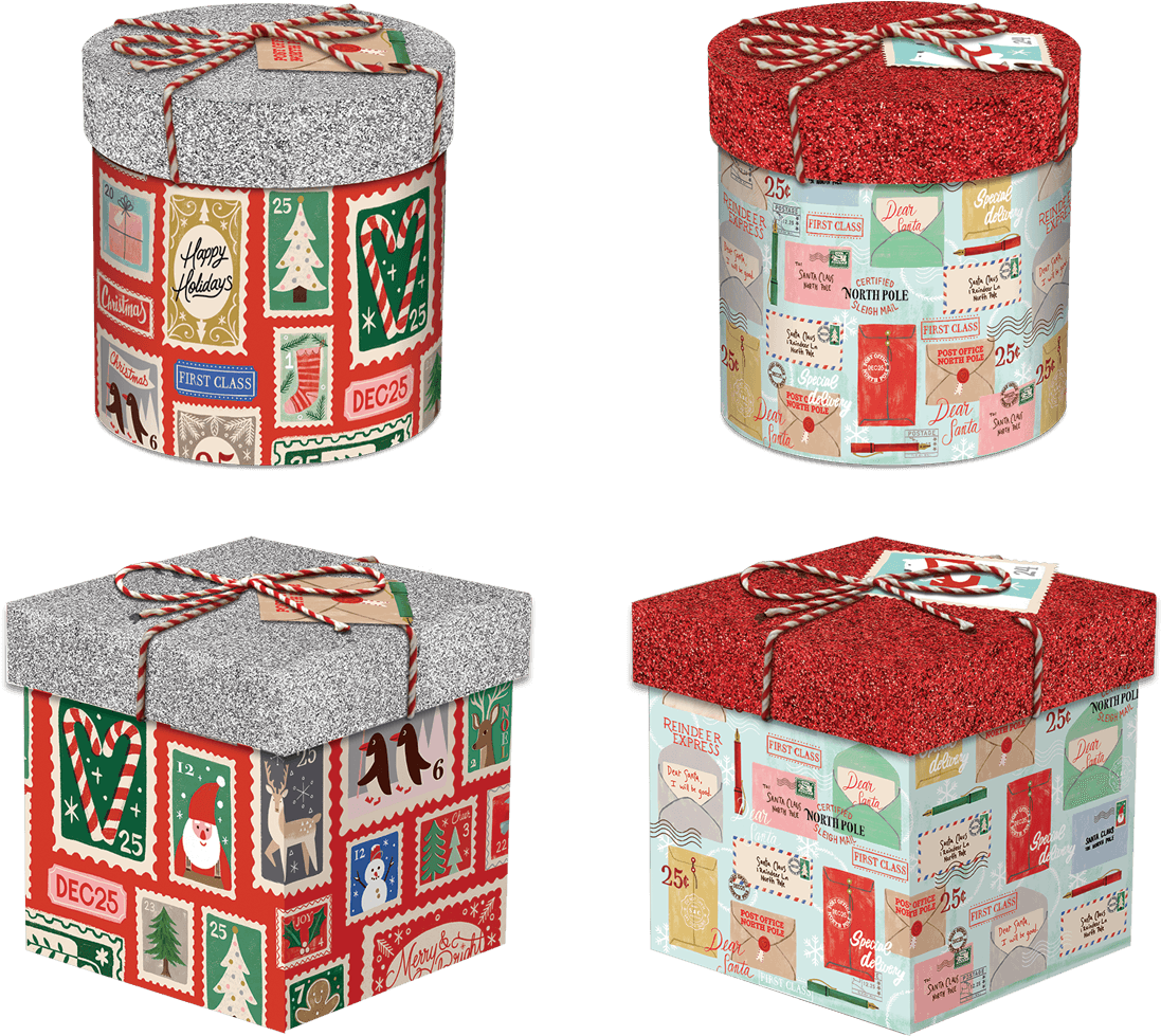 Holiday Post Gift Box Set - Toy (1200x1200), Png Download