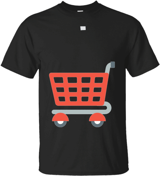 This Is Perfect Shirt For You Shopping Cart Emoji T - Shirt (600x600), Png Download