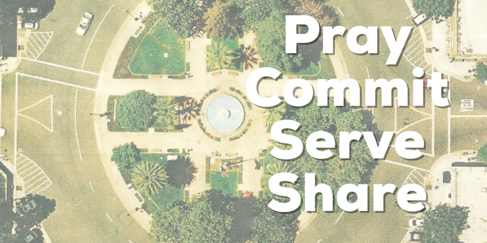 January 7, 2018 • Service At The Fountain - Aerial Photography (1000x500), Png Download