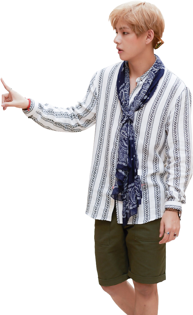 44 Images About Png Kpop On We Heart It - Bts Summer Package 2016 V (850x1120), Png Download