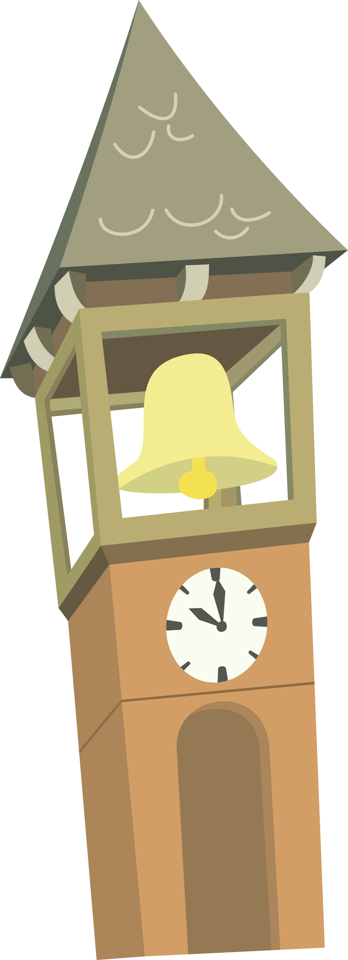 Images Of Big Ben Clock Cartoon Spacehero Ⓒ - Clock Tower Cartoon Png (1200x3309), Png Download