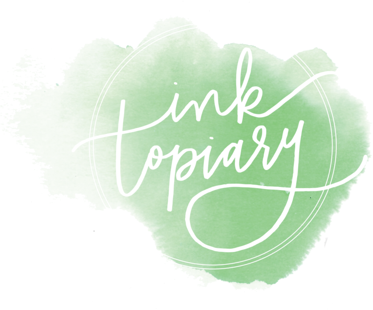 Welcome To Ink Topiary - Calligraphy (800x663), Png Download