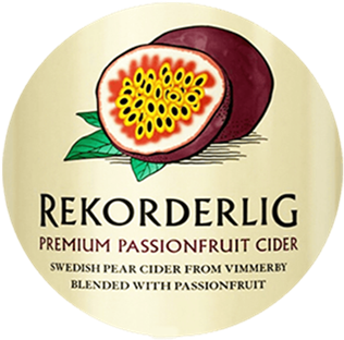 Picture Of Rekorderlig Passion Fruit Keg - Rekorderlig Cider (600x600), Png Download