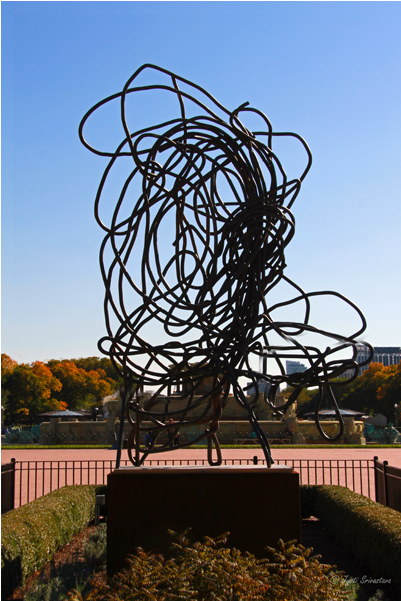 2014 Grant Park Buckingham Fountain Plaza - Arch (650x650), Png Download