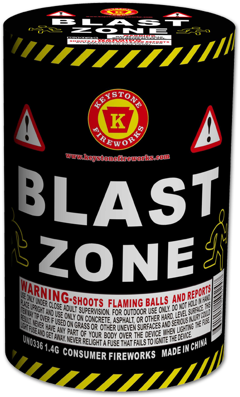 Blast Zone Fountain - Keystone Fireworks (800x800), Png Download