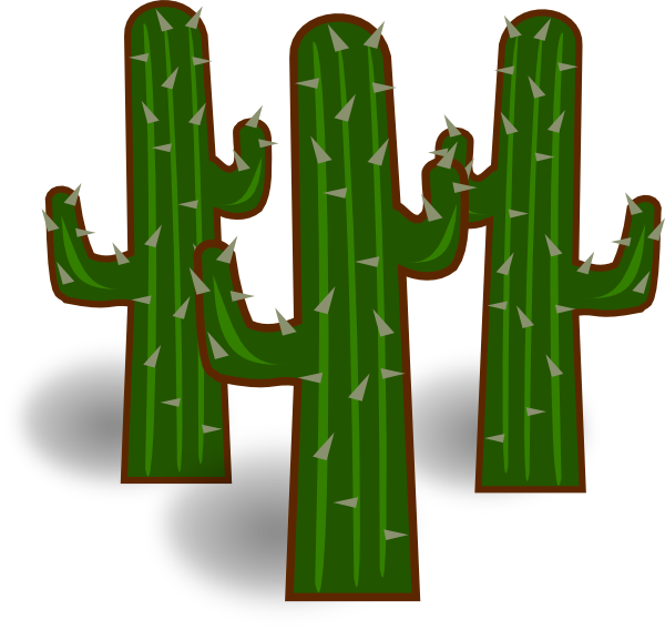 Cactus Clip Art - Cactus Png Transparent Clipart (600x568), Png Download