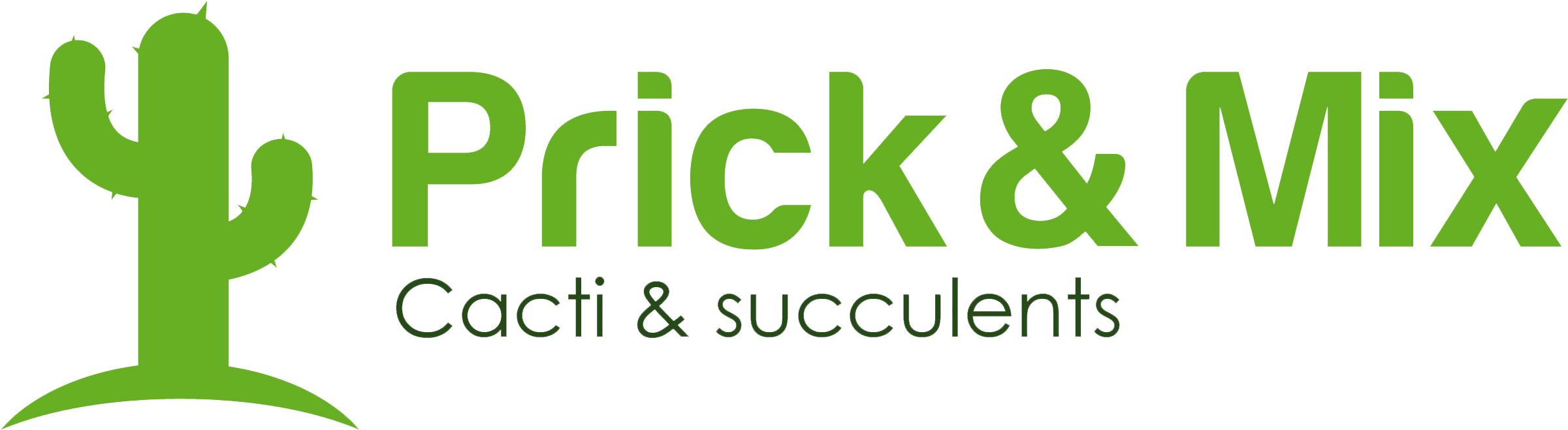 Buy Cacti Online - Cactus And Succulents Logo Png (2538x858), Png Download