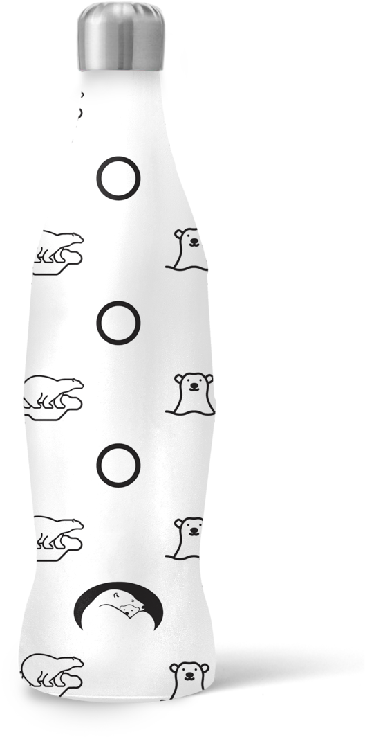 Botella Texture Parley Coke Shape - Plastic Bottle (1000x1481), Png Download