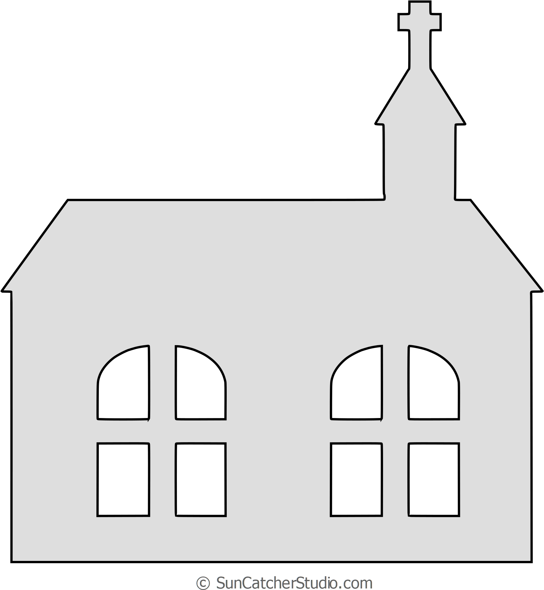 Png Format - Chapel (1850x2000), Png Download