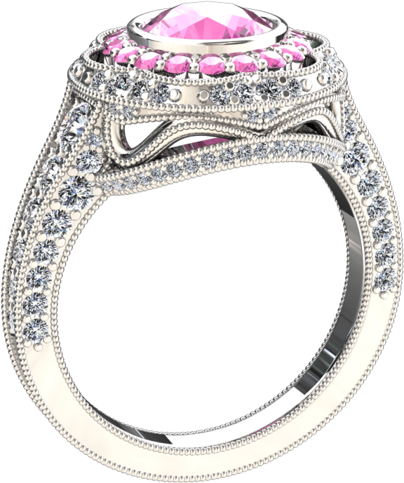 Lab Grown - Engagement Ring (960x720), Png Download