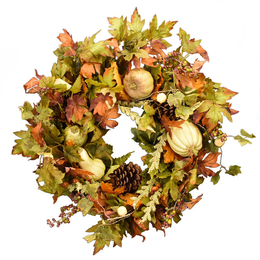 Image - Wreath (1000x1001), Png Download