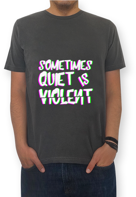 Camiseta Quiet - Camiseta De Baiano (800x800), Png Download