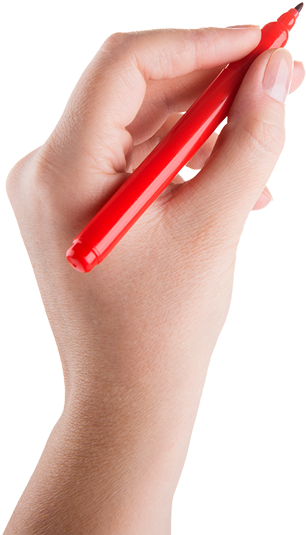 Training & Education - Writing Hand Image Png (677x677), Png Download