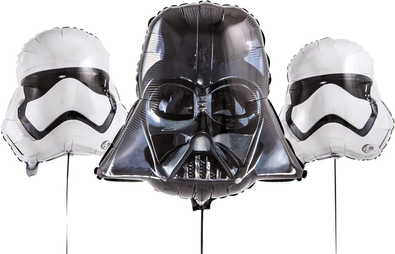 Darth Vader And Storm Trooper Bunch - Skull (1400x1400), Png Download