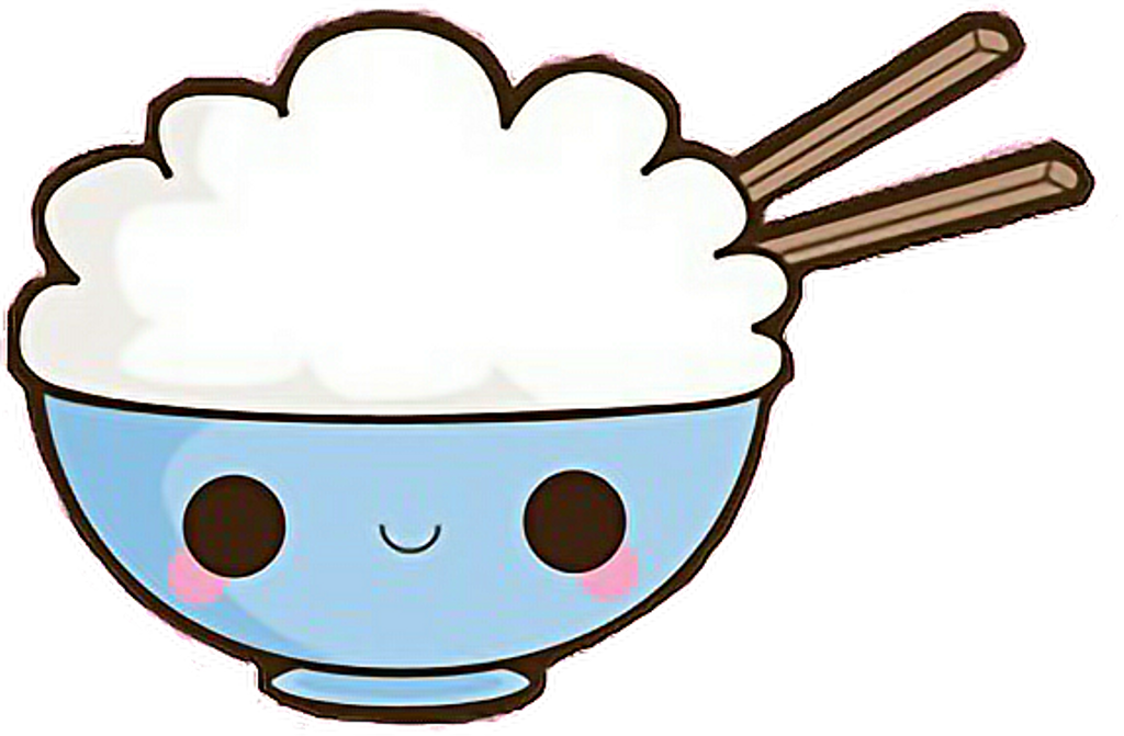 Sckawaii Sticker - Arroz Con Leche Kawaii (1024x671), Png Download
