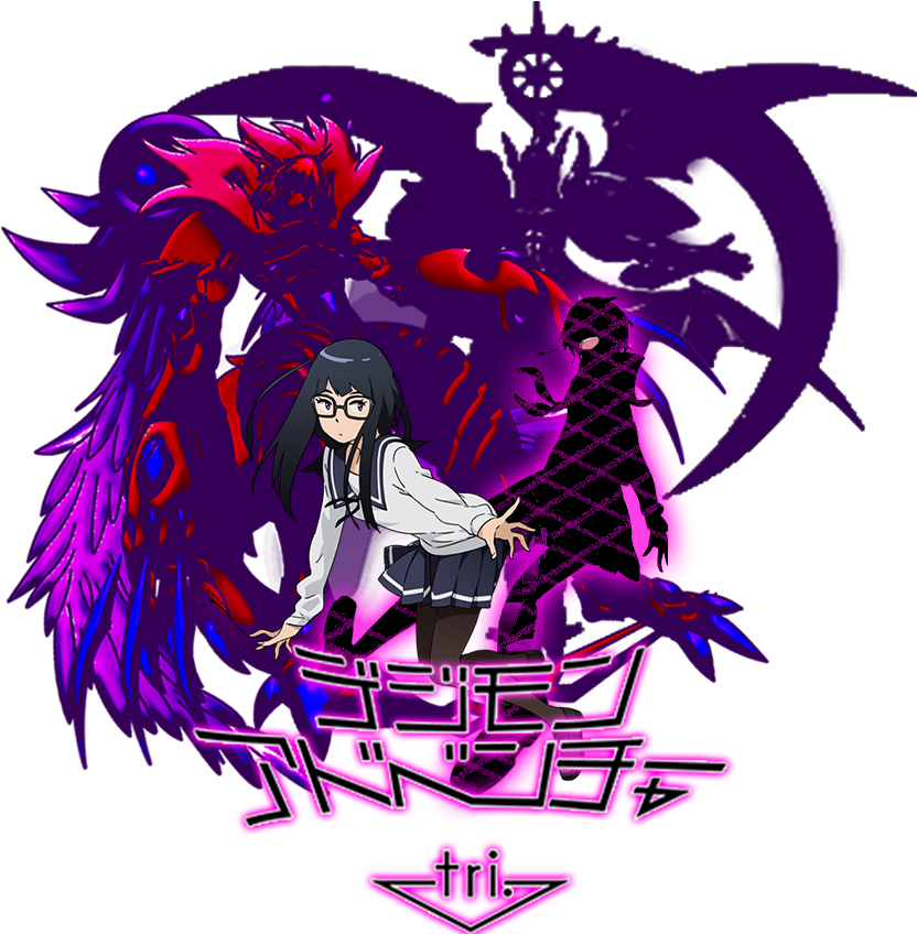 Pin By Michi Tami - Digimon Meiko (851x851), Png Download