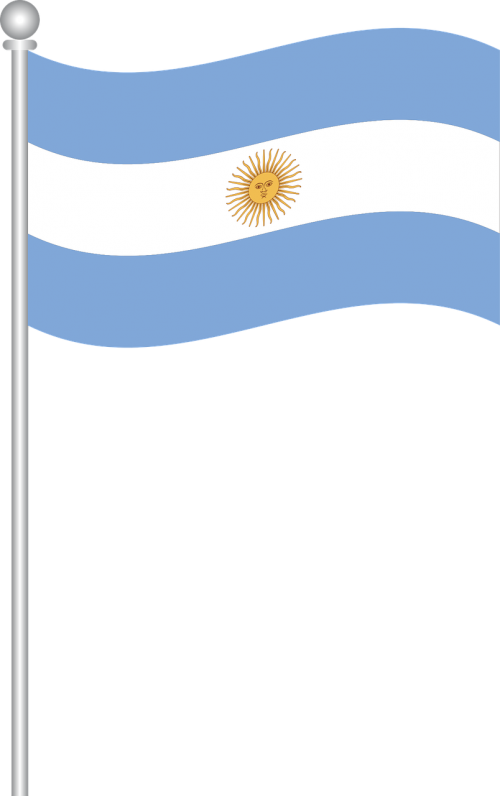 Bandera Argentina Png - Gambar Bendera Argentina 2018 (452x720), Png Download