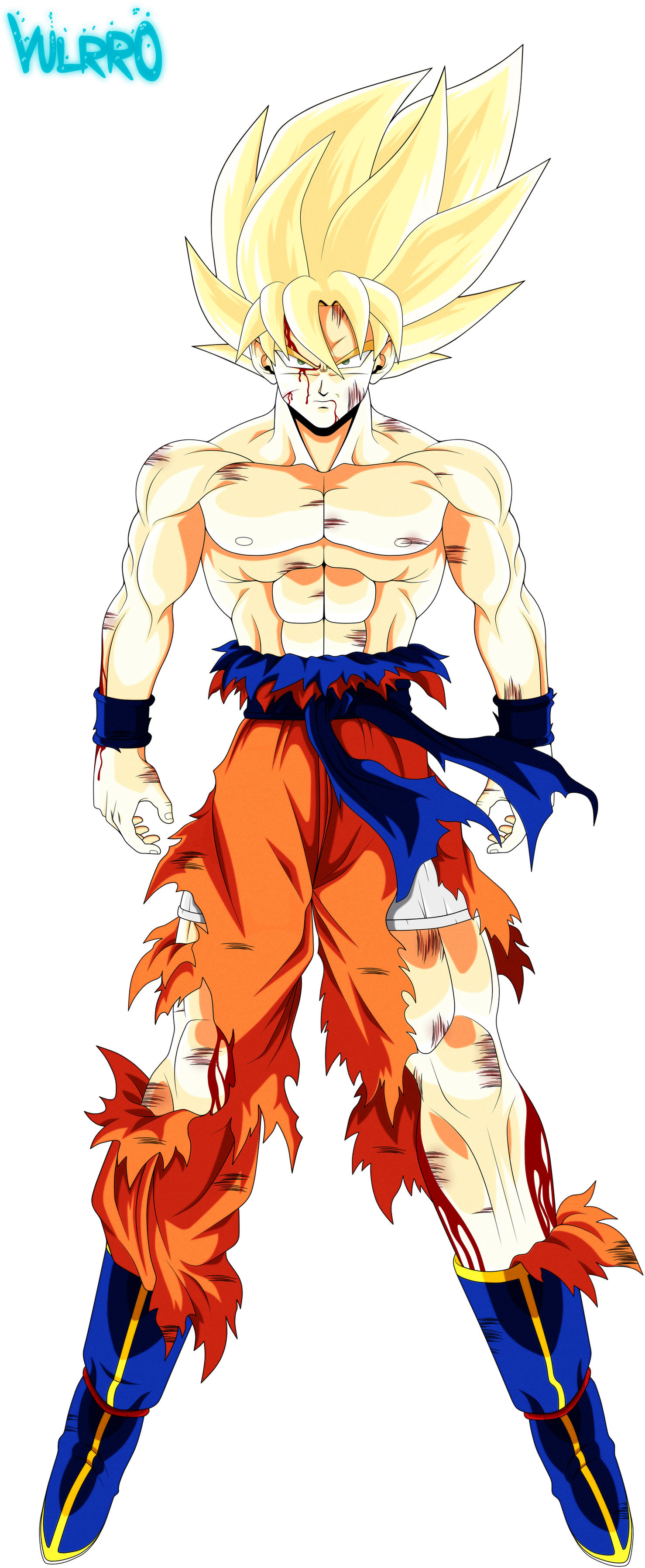 20 Goku Power Up Png For Free Download On Ya Webdesign - Goku Dragon Ball Zee (1600x3658), Png Download