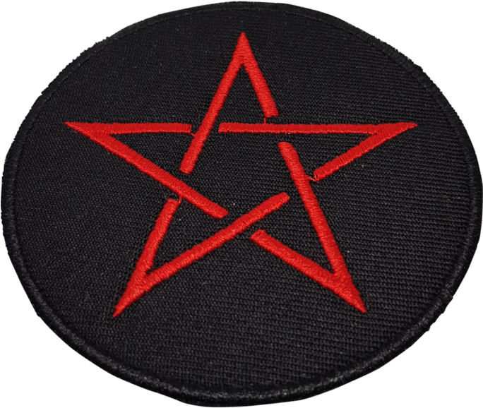 Pentagram Patch - Instituto Da Caridade Universal (683x1024), Png Download