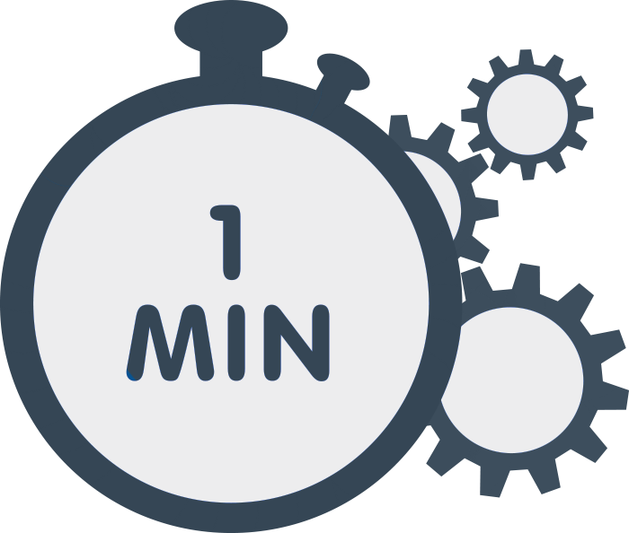 Create Them In Minutes - Cog Wheel Black Transparent (700x594), Png Download