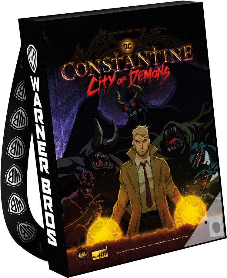 #constantine Is Featured On One Of The Comic-con Bags - Dc Superhero Girls Reboot (1079x1144), Png Download