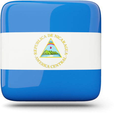 Download Flag Icon Of Nicaragua At Png Format - Nicaragua Square Flag (640x480), Png Download