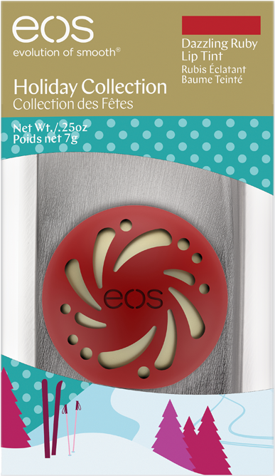 Holiday Dazzling Ruby Tint - Dazzling Ruby Lip Tint Eos (741x741), Png Download