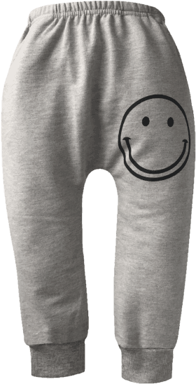 Kids Track Pants Front View - Pocket (600x600), Png Download