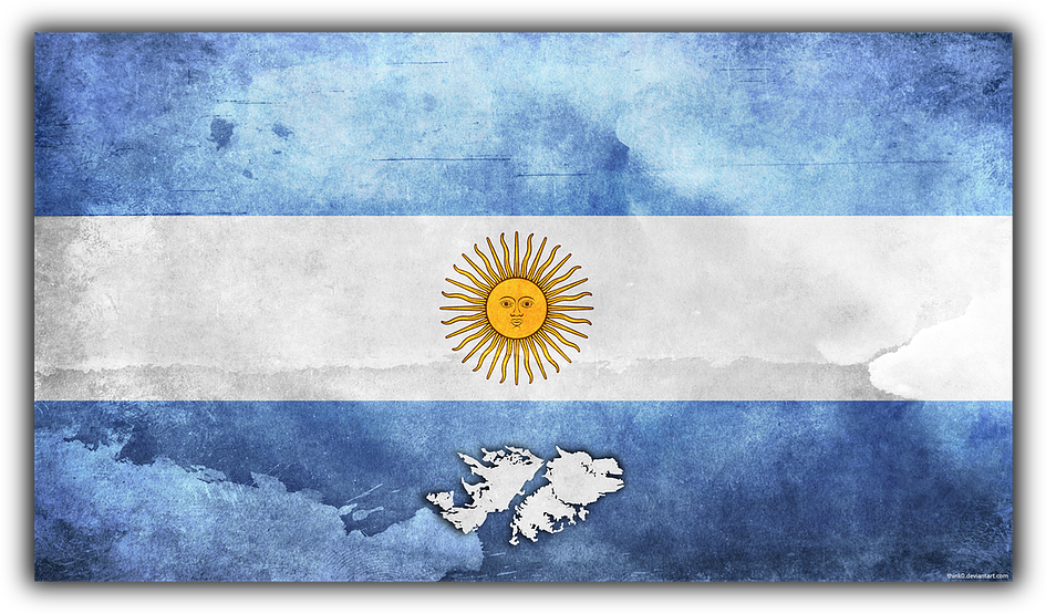 Bandera Argentina 2 - Banner Bandera Argentina (945x555), Png Download