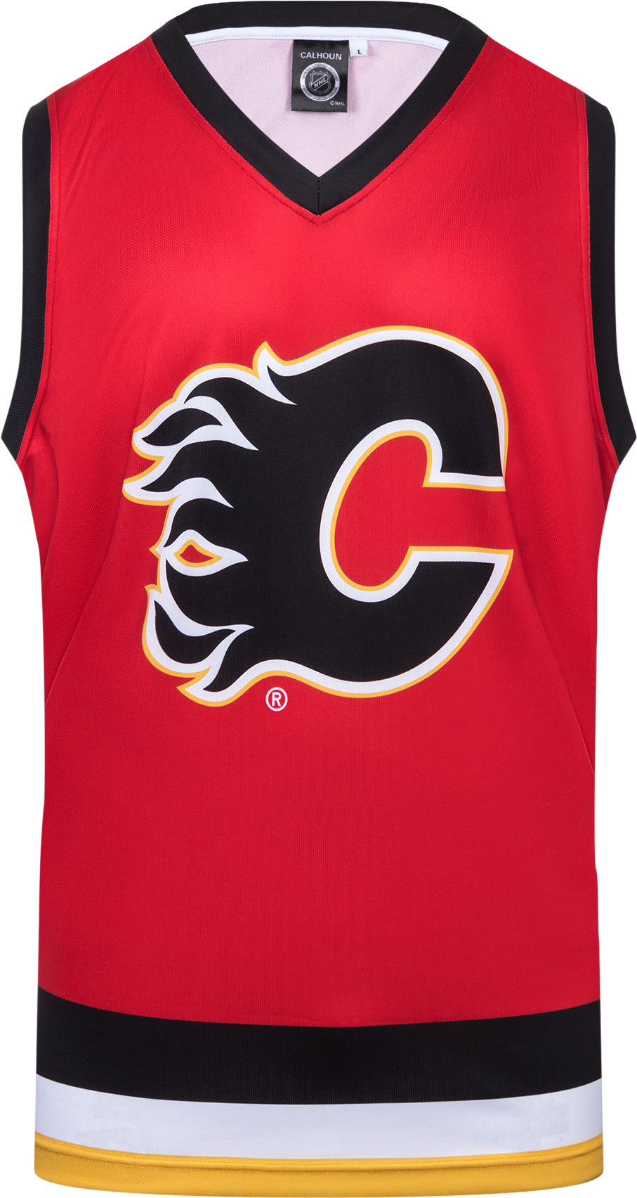 Calgary Flames Hockey Tank - Logo Calgary Flames (1500x2000), Png Download
