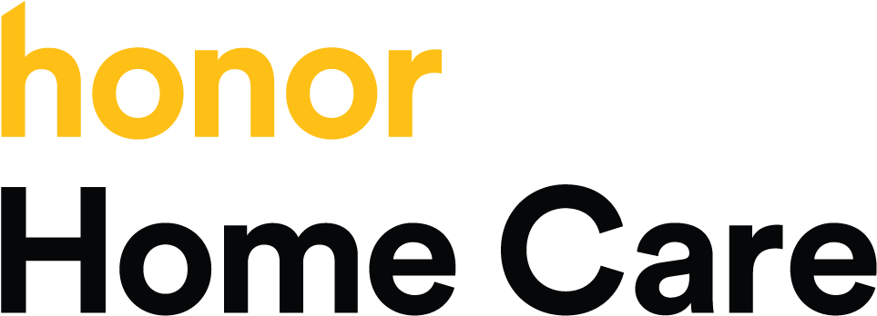 Honor Home Care Logo - Printing (1484x687), Png Download