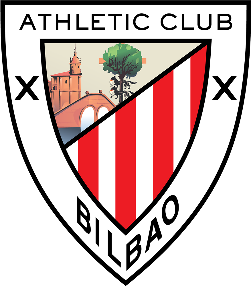 Football Logos - Athletic De Bilbao Logo Png (1000x1000), Png Download