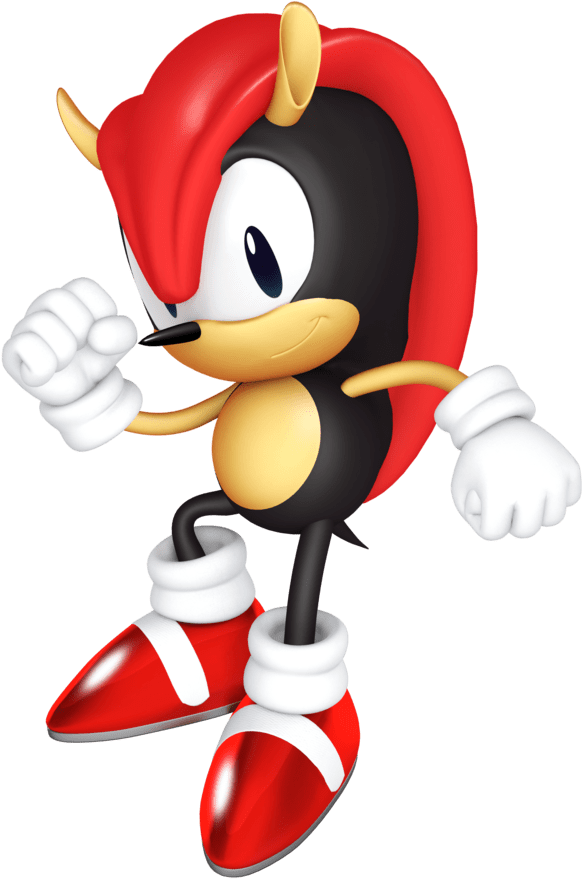 Mighty The Armadillo Sonic Mania Plus (894x894), Png Download