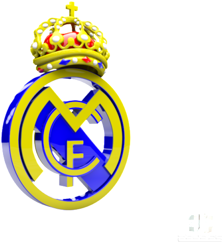 Velocidadmaximacom Real Madrid Cf Campeon De La Liga - Emblem (639x496), Png Download