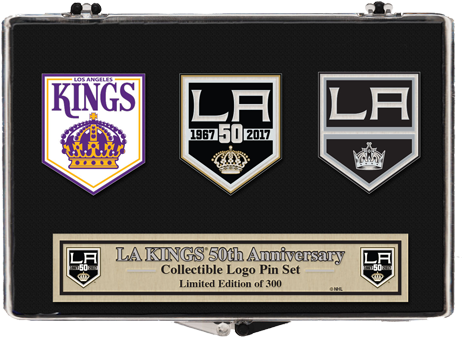 Los Angeles Kings 50th Anniversary Inaugural Crown - Los Angeles Kings (500x667), Png Download
