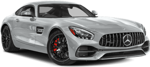 Mercedes Benz Gt White 2018 (640x480), Png Download