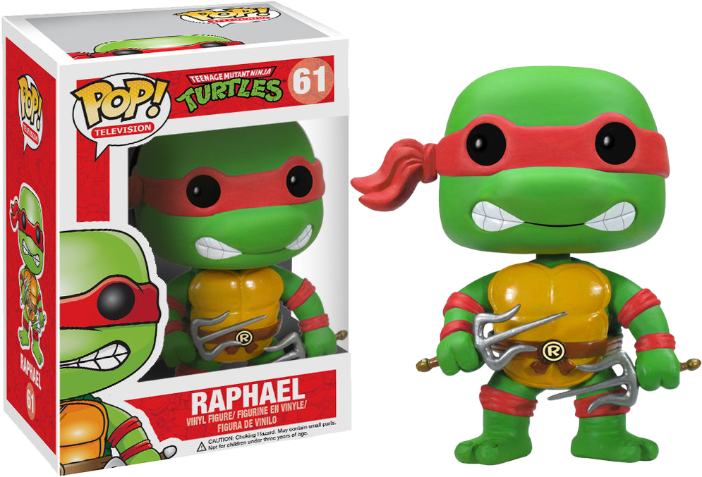 Funko Pop Turtles Raphael (1024x731), Png Download