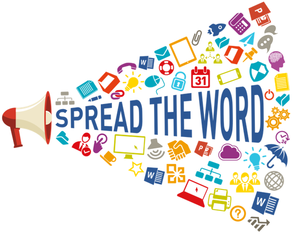 Starting A New Wyldlife - Spread The Word Clipart (700x469), Png Download